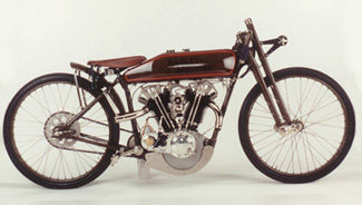 [green
		1923 Harley-Davidson racer]