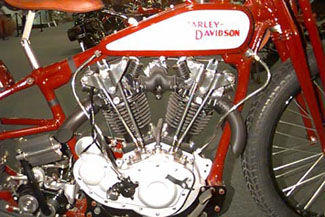 [red 1928
Harley-Davidson racer]