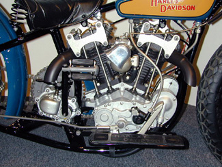 1932 Harley-Davidson DAH Hillclimber engine