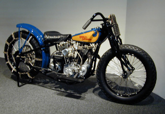 black 1932 Harley-Davidson DAH Hillclimber